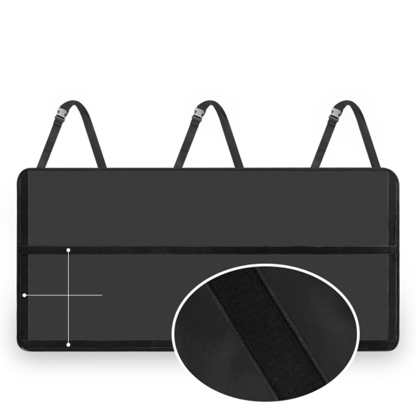 Sac de rangement suspendu en maille – Organisateur multifonction pour dossier de siège voiture/SUV - BLK Shop