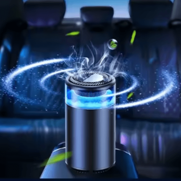 CAFELE Diffuseur d’arôme intelligent – Atomisation ultrasonique + purificateur d’air voiture avec LED - BLK Shop