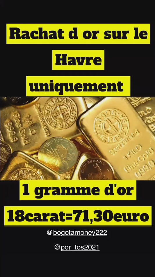 Rachat d’or sur Le Havre uniquement